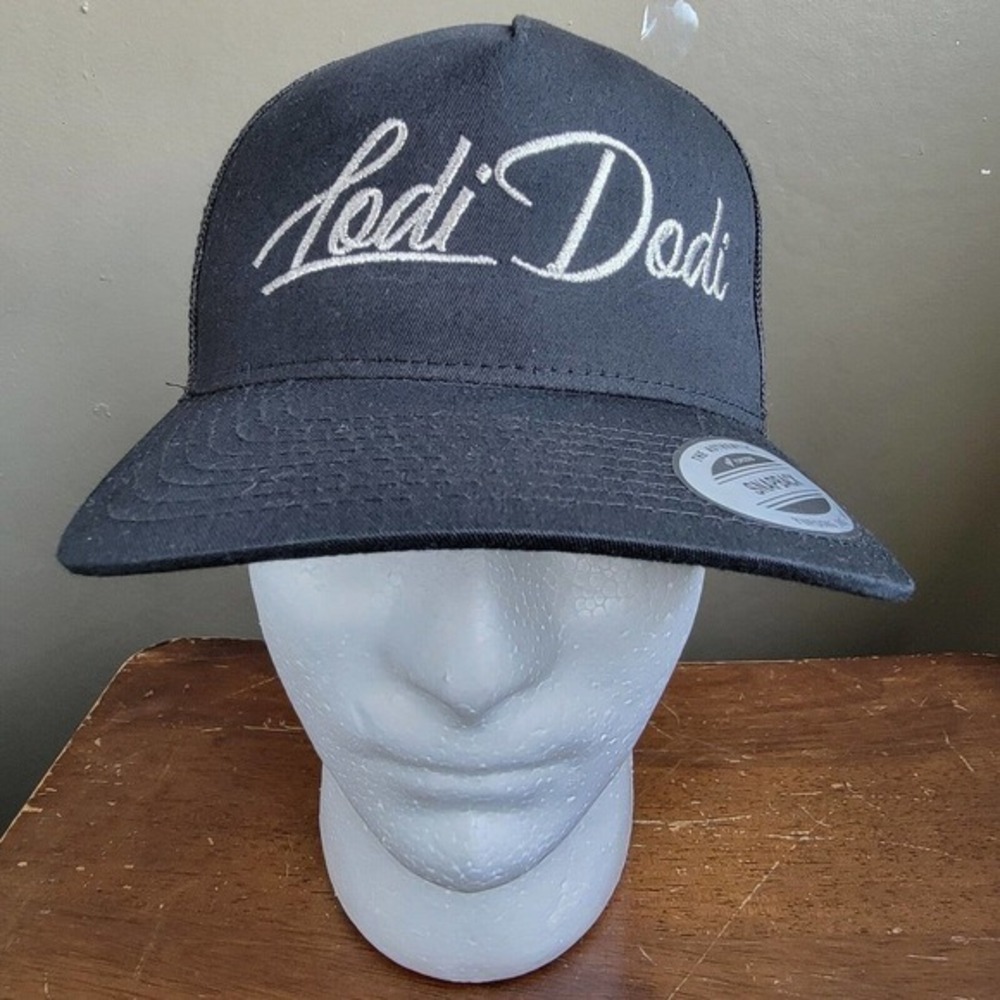 EUC Lodi Dodi Trucker Hat Cap Retro on Yupoong Classic 6006 Snapback Mesh